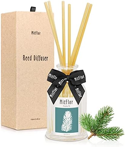 MitFlor Frosty Fir Reed Diffuser Set 34 Fl Oz
