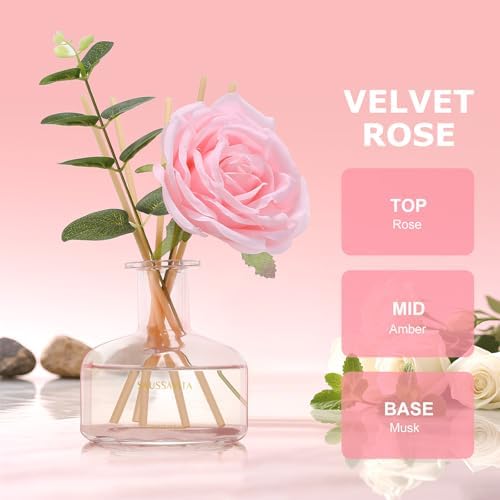 Saussavita Reed Diffusers Set Tangerine Pink Rose