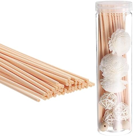 PATIKIL 30cm Reed Diffuser Stick Set 50 Pack
