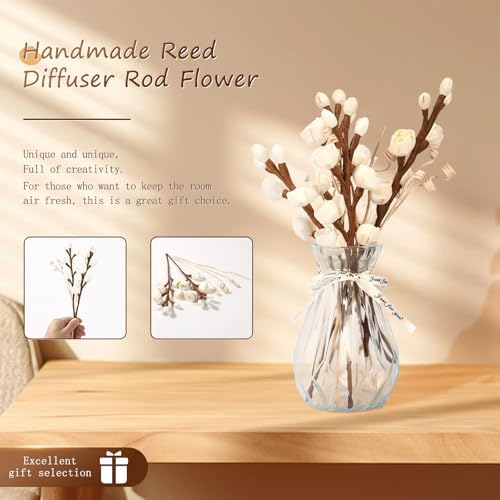 12 Pcs Reed Diffuser Set Elegant Home Fragrance