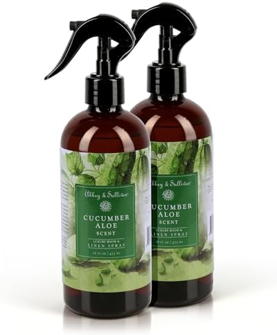 Abbey Sullivan Linen Spray Cucumber Aloe Pack of 2 16 oz