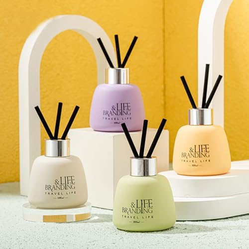 Muufuser Reed Diffuser 100ml Natural Essential Oil Aromatherapy