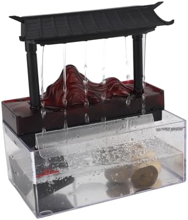 USB Powered LED Tabletop Water Fountain for Home Office