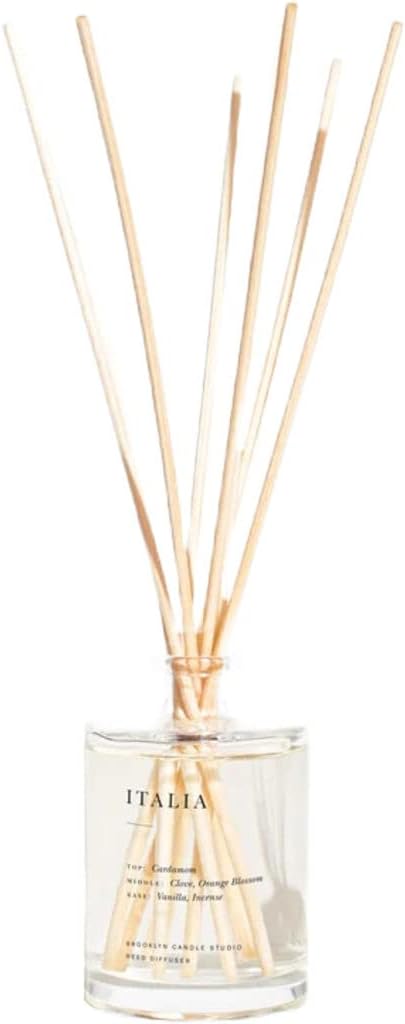 Brooklyn Candle Studio Reed Diffuser - Italia Relaxing Fragrance Set