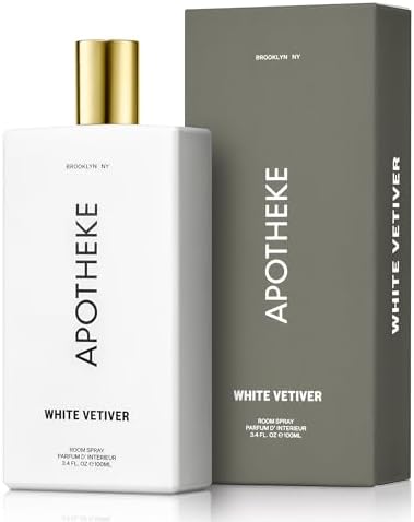 APOTHEKE White Vetiver Room Spray - Fragrant Deodorizer for Home