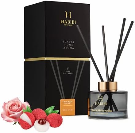 H Habibi Splended Sunset Reed Diffuser Set