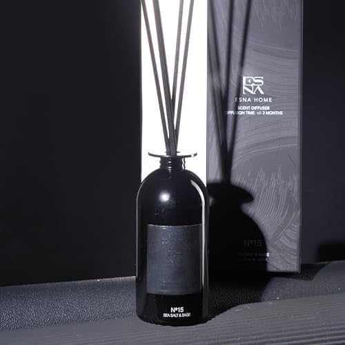 ESNA HOME Premium Reed Diffuser Set Sea Salt Sage