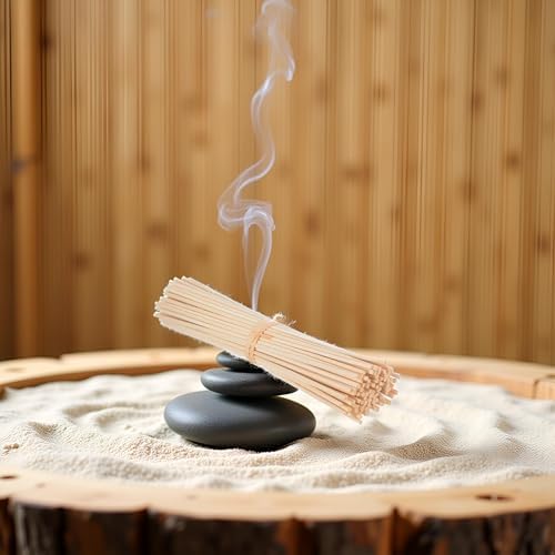 30 Pcs Reed Diffuser Sticks Natural Oil Aroma Diffuser Replacement Set for Home Office