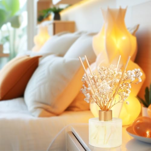 Scent Diffuser Set with 3 Bottles and 24 Sticks