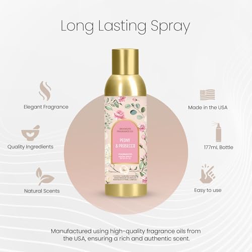 Brooklyn Fragrance Co Arches Room Spray - Floral Peony Prosecco 6 Fl Oz