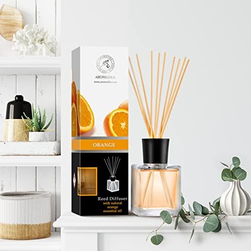 Orange Diffuser Set 68 Fl Oz - Natural Aromatherapy