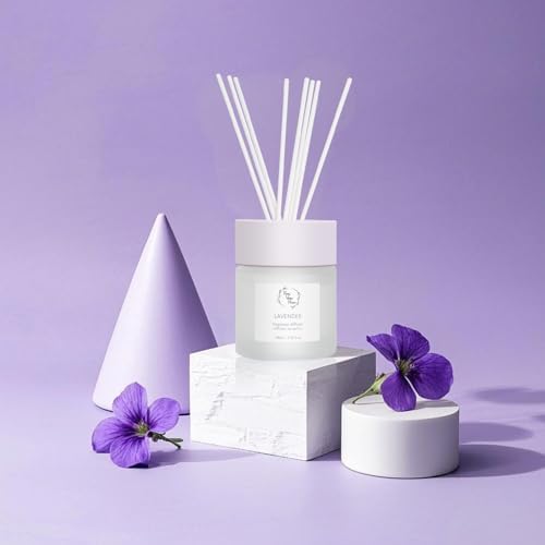 Pretty Valley Home Reed Diffuser Set Lavender 100Ml Gift Box