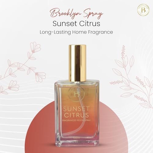 Brooklyn Fragrance Co Watercolor Ombre Room Spray - Premium Sunset Citrus
