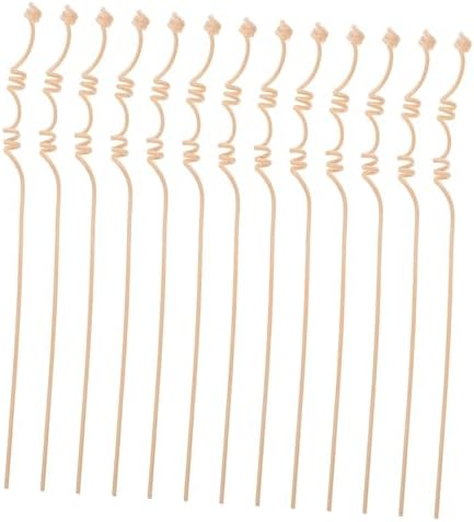 ABOOFAN 20pcs Multi-Spiral Rattan Diffuser Sticks for Essential Oils