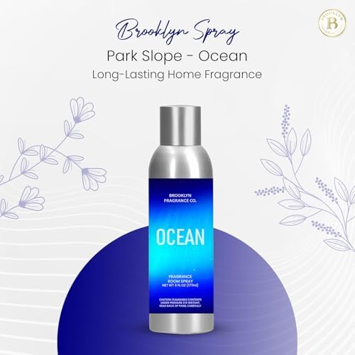 Brooklyn Fragrance Co Ocean Room Spray - 6 Fl Oz Premium Freshener