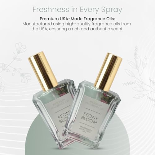 Brooklyn Fragrance Co BFC- Florals Room Spray - Premium Peony Scent - 100ml