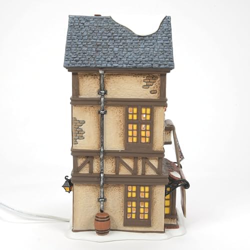 Department 56 Dickens Village Kingsford Rug Merchant Shop Light Building