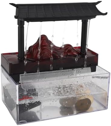 Tabletop Water Fountain with LED and USB Power