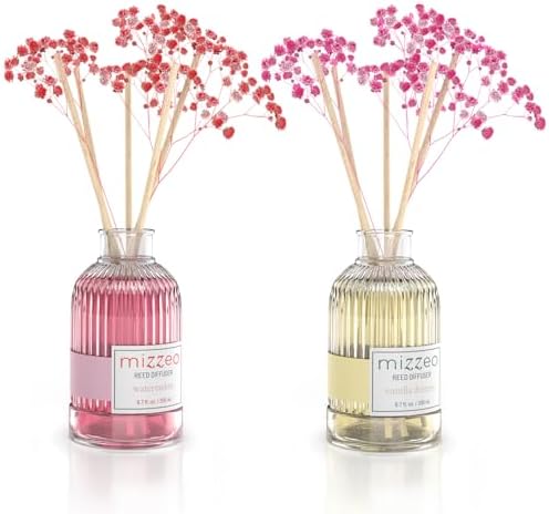 MIZZEO Reed Diffuser Set Watermelon Warm Cinnamon