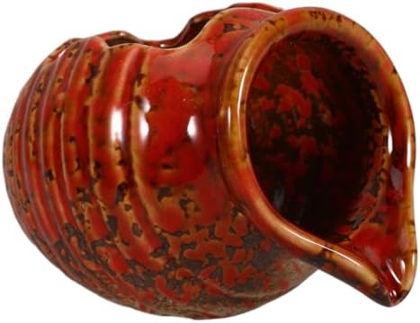 Ceramic Jar Water Fountain Rustic Zen Decor for Indoor and Outdoor Use