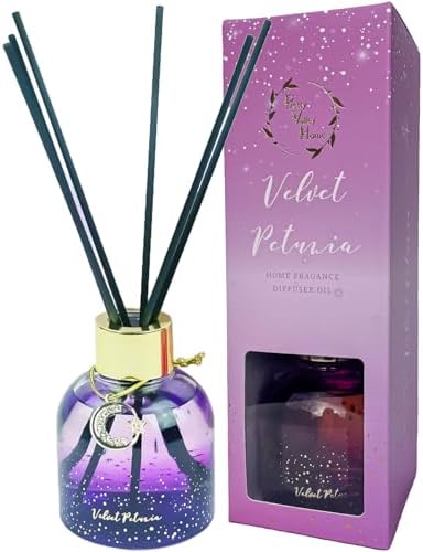 Pretty Valley Home Reed Diffuser Set Velvet Petunia 80Ml Gift Box