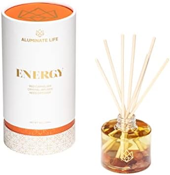 Crystal Infused Reed Diffuser 4 Oz Energy Red Carnelian