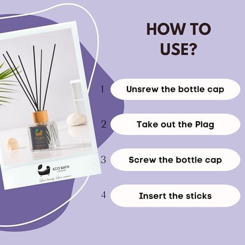 French Lavender Reed Diffuser - 100ml Luxurious Home Fragrance