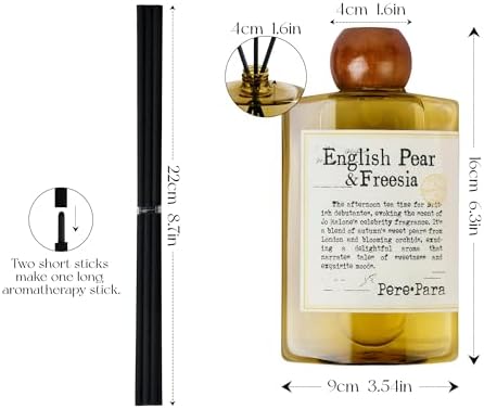 English Pear Freesia Scent Reed Diffuser Set