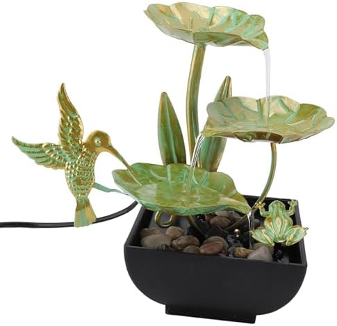 Generic Zen Water Fountain Tabletop Fountain for Office and Home Decor