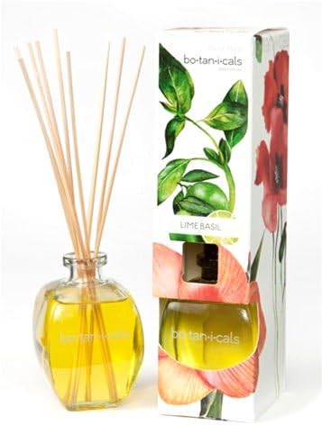 Scent Shop Botanicals Reed Diffuser Set - Lime Basil 8 oz