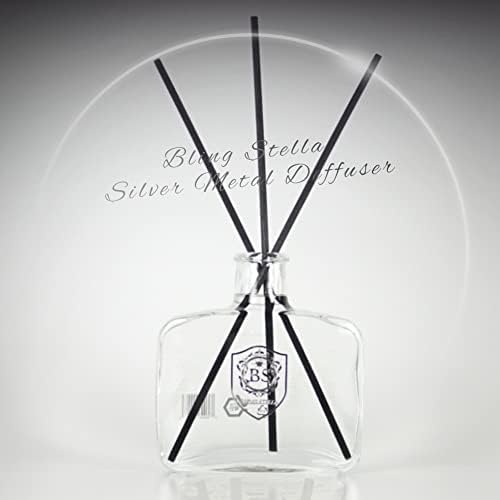 Silver Metal Diffuser 67oz Essential Oil Diffuser Set for Home Office Bedroom