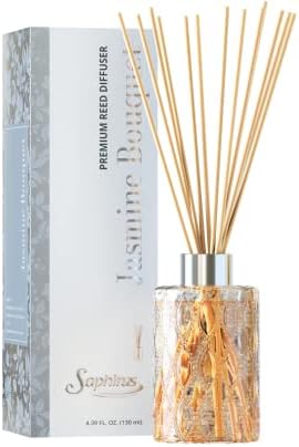 Premium Reed Diffuser Set with Jasmine Fragrance
