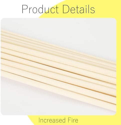Increased Fire Oil Diffuser Sticks 50pcs Thick Reed