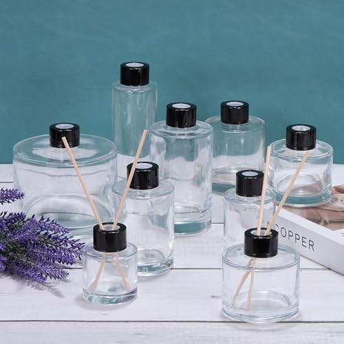 HARFINGTON 5oz Glass Diffuser Container