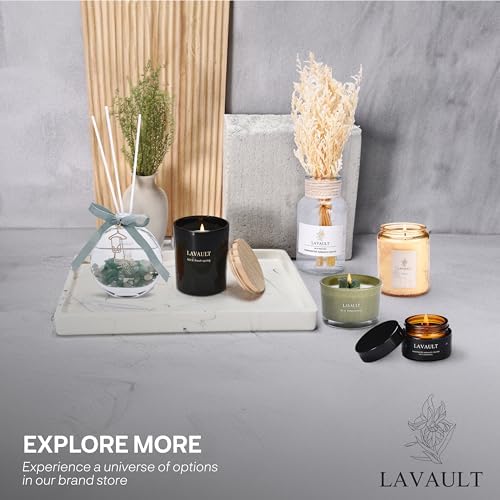 Ocean Aroma Reed Diffuser Set with Green Stones