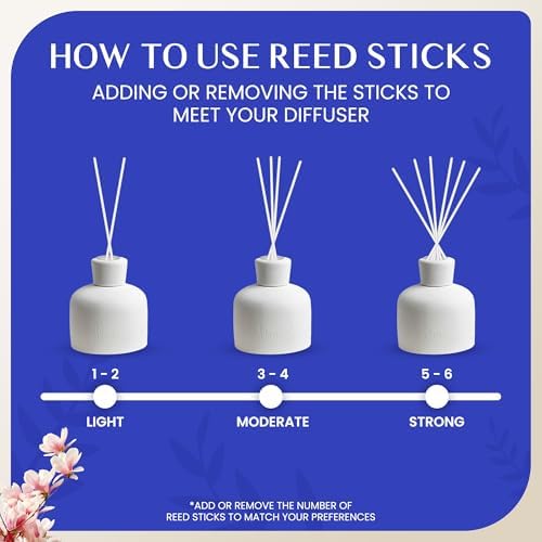 Gibi Reed Diffuser Set - Sakura Dream Scented 52 oz