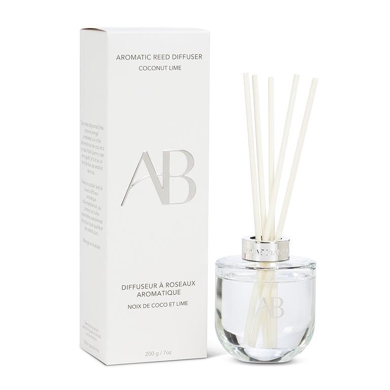 Abbott Collection Coconut Lime Reed Diffuser Set 7oz