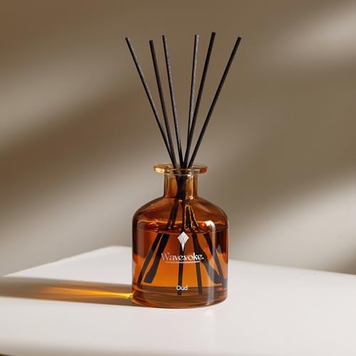 Wood Fragrance Reed Diffuser Stick Set 90 Days Cedar Sandalwood Aroma