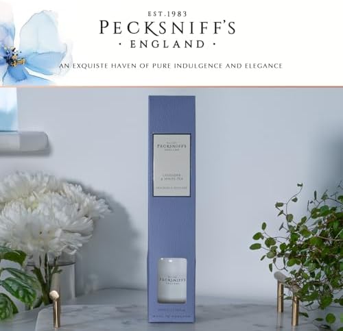 Pecksniffs Classic Reed Diffuser Set Lavender White Tea