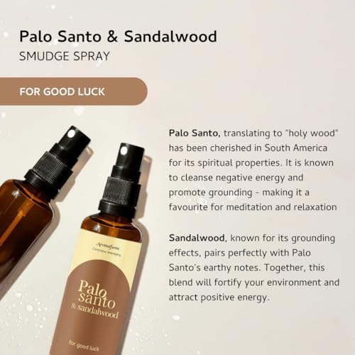 Palo Santo Sandalwood Smudge Spray by Aromafume 100ml