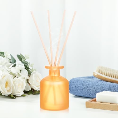 Citrus Reed Diffuser Set with 8 Sticks and 100ml Essential Oil