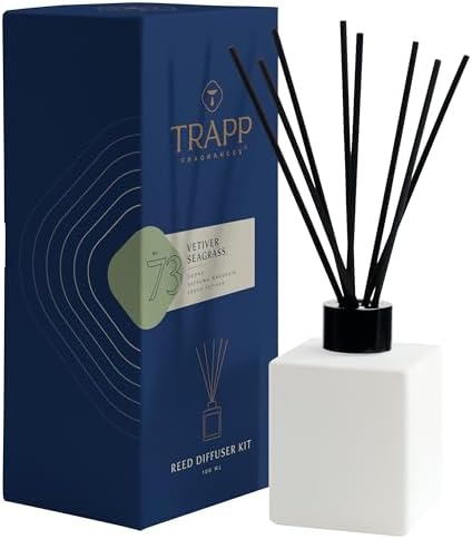 Trapp No 73 Vetiver Seagrass Reed Diffuser Kit