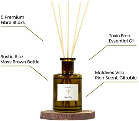 PRISTINE Maldives Resort Inspired Reed Diffuser Set