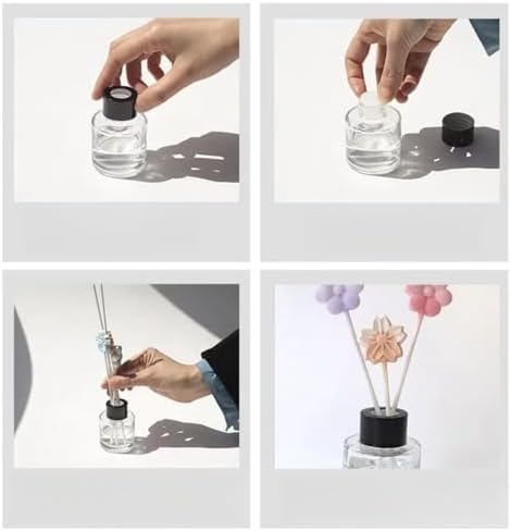 5 Pcs Reed Diffuser Bottle 50ml for Home Use