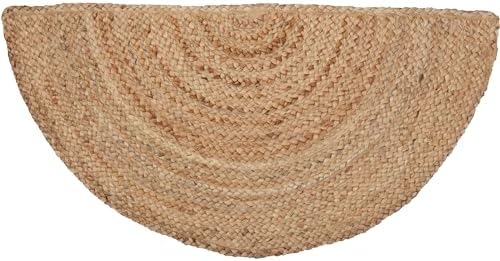VHC Brands Half Circle Jute Blend Rug