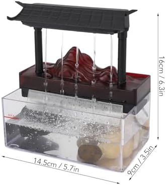 LED Tabletop Fountain with Color Changing Lights