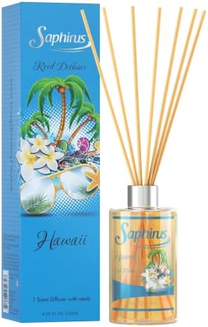 Saphirus Reed Diffuser Set with Natural Fragrance