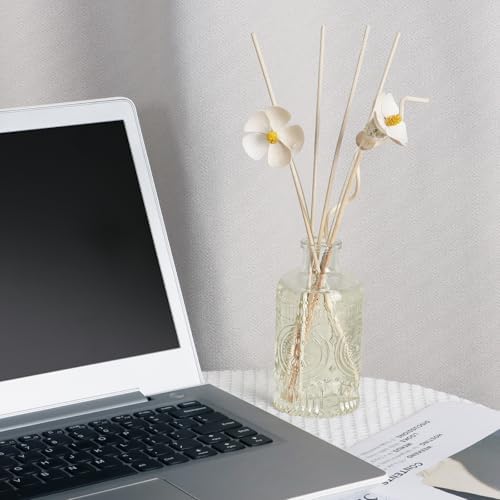 English Pear Freesia Reed Diffuser Set with 4 Rattan Sticks