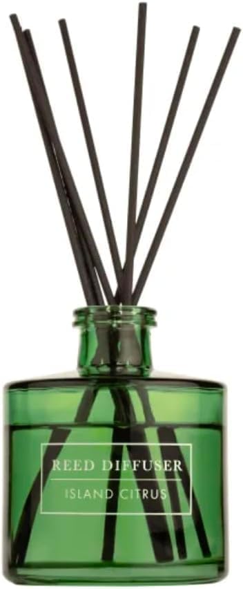 3-Pack Glass Diffuser Set with Gold Caps and 3 Scents