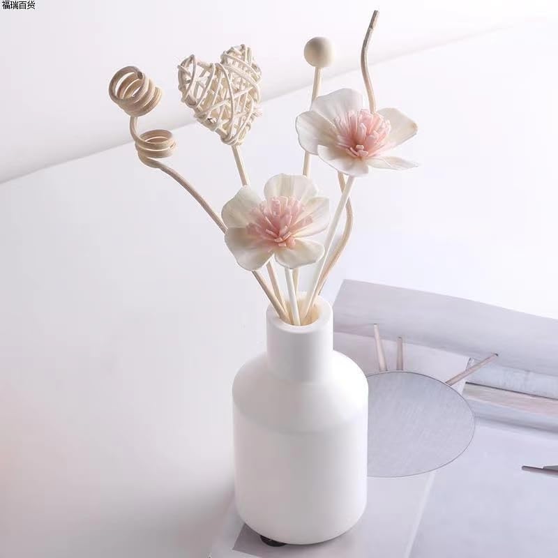 20pc Rattan Flower Diffuser Set for Home and Office Decor